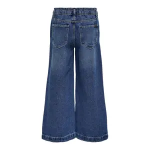 Girl's cropped jeans Only kids koncomet wide image-1