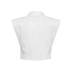 Ärmlös skjortärm T-shirt för kvinnor Only onlsia image-1