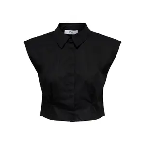 Ärmlös skjortärm T-shirt för kvinnor Only onlsia image-0