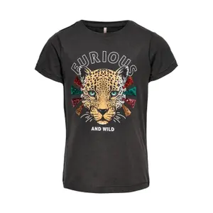 Girl's short sleeve top Only konkita life image-0