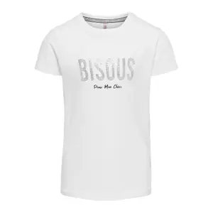 Girl's short sleeve fit t-shirt Only konkita life image-0