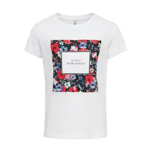 Girl's T-shirt Only kids kondorita life fit flowers image-0