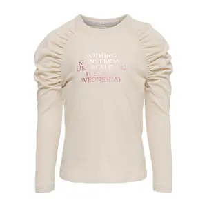 Girl's long sleeve fit t-shirt Only konaria life image-0