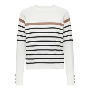 Jumper för kvinnor Only onlnew amelie stripe image-0