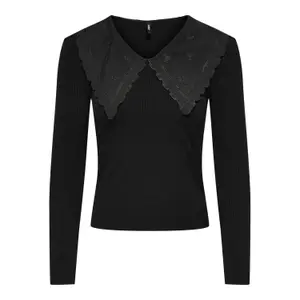 Women's long sleeve T-shirt Only onllaura collars image-0