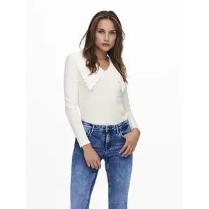 Women's long sleeve T-shirt Only onllaura collars image-4
