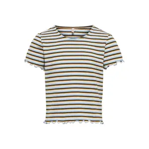 Girl's T-shirt Only kids konemma stripe image-0