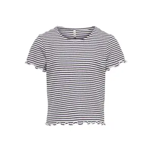 Girl's T-shirt Only kids konemma stripe image-0