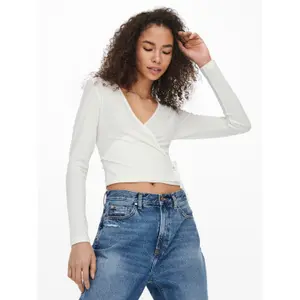 Langarmshirt, Frau Only onlemma tie image-2