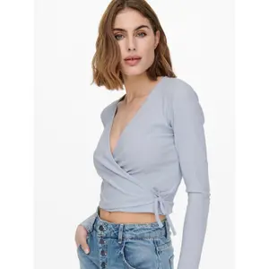 Langarmshirt, Frau Only onlemma tie image-4