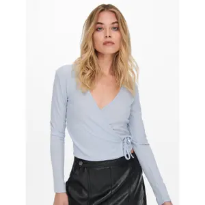 Langarmshirt, Frau Only onlemma tie image-3