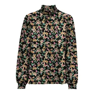 Women's long sleeve T-shirt Only onlnova life smock aop 2 image-0