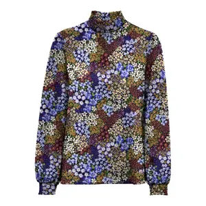 Women's long sleeve T-shirt Only onlnova life smock aop 2 image-0