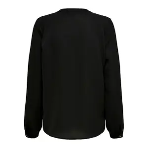 Women's long sleeve T-shirt Only onlnova life string solid 2 image-1