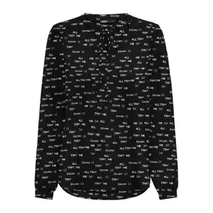 Women's long sleeve T-shirt Only onlnova lux string image-0