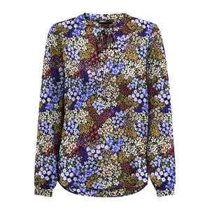Women's long sleeve T-shirt Only onlnova life string aop 2 image-0