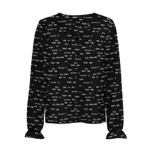 Women's long sleeve T-shirt Only onlnova life uma aop image-0