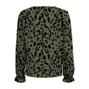 Women's long sleeve T-shirt Only onlnova life uma aop image-1