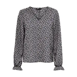 Women's long sleeve T-shirt Only onlnova life uma aop image-0