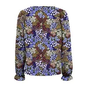Women's long sleeve T-shirt Only onlnova life uma aop image-1