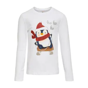 Girl's long sleeve T-shirt Only kids konxmas image-0