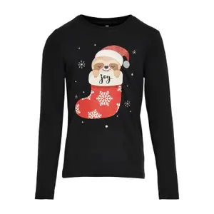 Girl's long sleeve T-shirt Only kids konxmas image-0