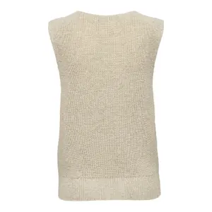 Women's sleeveless sweater Only Onlparis life image-5