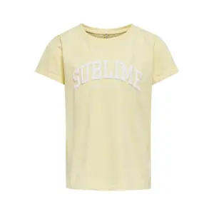 Oversized girl's T-shirt Only kids koncana life image-0