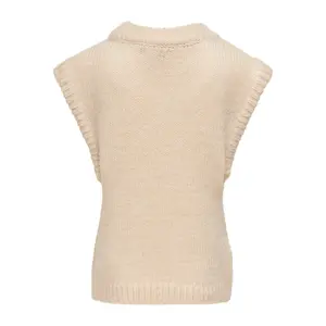 Girl's sleeveless sweater Only kids konsiena image-1