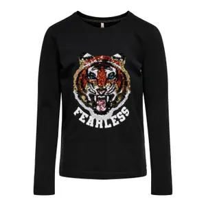 Girl's long sleeve reg top Only konkita image-0