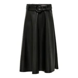 Girl's skirt Only konkalia faux leather midi image-0