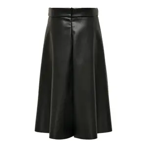 Girl's skirt Only konkalia faux leather midi image-1