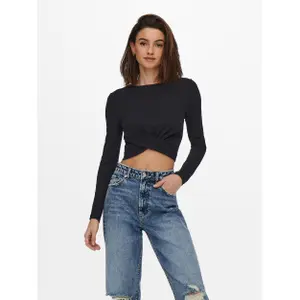 Frauen-T-Shirt Only Onlqueeny Cropped image-2