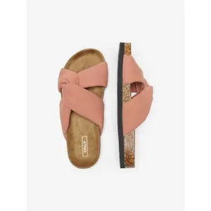 Damen Absätze Sandalen Only Canvas Crossover image-3