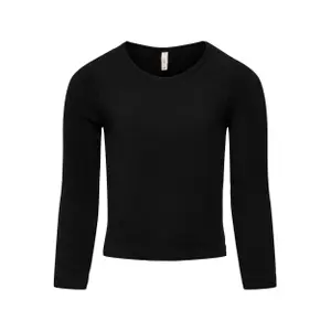 Girl's long sleeve T-shirt Only kids kongwen image-0