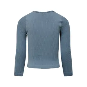 Girl's long sleeve T-shirt Only kids kongwen image-1