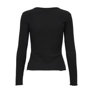 Women's long sleeve T-shirt Only onlnella ribs image-1