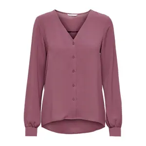 Women's long sleeve button down top Only onlmette image-0
