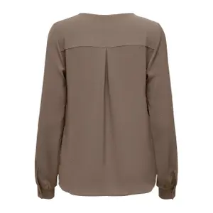 Langärmeliges Button-Down-Oberteil für Frauen Only onlmette image-1
