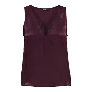 Women's sleeveless T-shirt Only onlnaomi wovens image-0