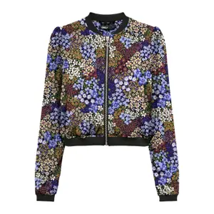 Women's bomber jacket Only onlnova lux lounge image-0
