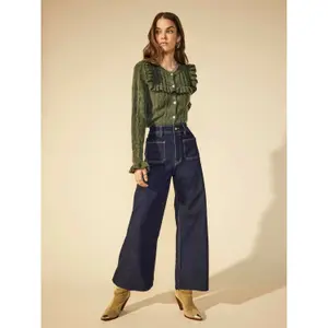 Women's jeans Only onlsylvie wide image-1