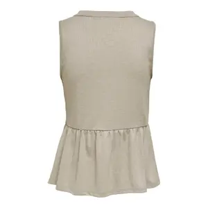 T-shirt för kvinnor Only onlbright peplum vests image-1