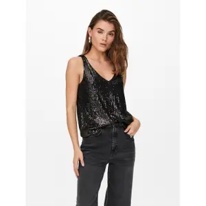 Women's sleeveless T-shirt Only onlbae equinss image-4