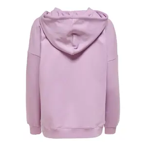 Sweatshirt för kvinnor Only onlnoomi life logo image-1