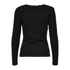Women's long sleeve T-shirt Only onlnella lace image-1