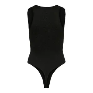 Jumper med V-ringning för kvinnor Only onlvicky lurex seamless bodystock image-1