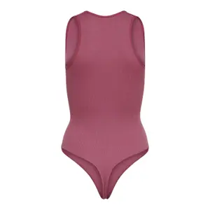Jumper med V-ringning för kvinnor Only onlvicky lurex seamless bodystock image-1