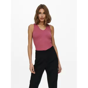 Jumper med V-ringning för kvinnor Only onlvicky lurex seamless bodystock image-3