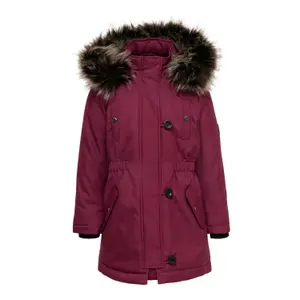 Girl's parka Only kids koniris fur image-0